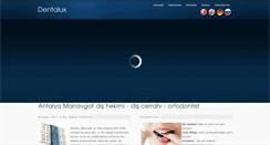 Desktop Screenshot of dentalux.org